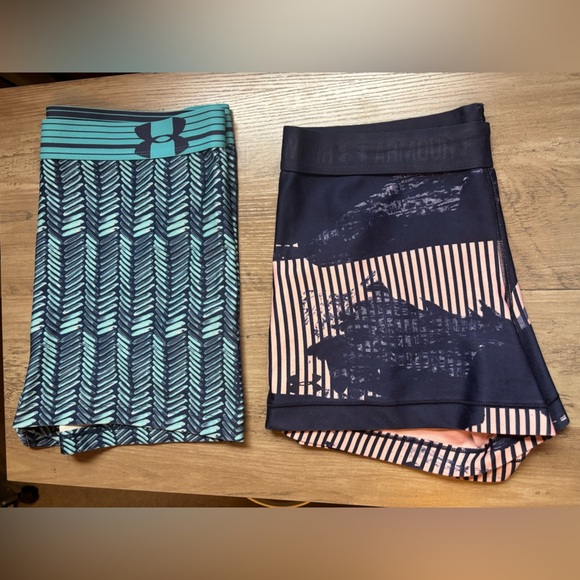 Under Armour Pants - BUNDLE Under Armour Spandex Shorts Women’s Size Large/XL